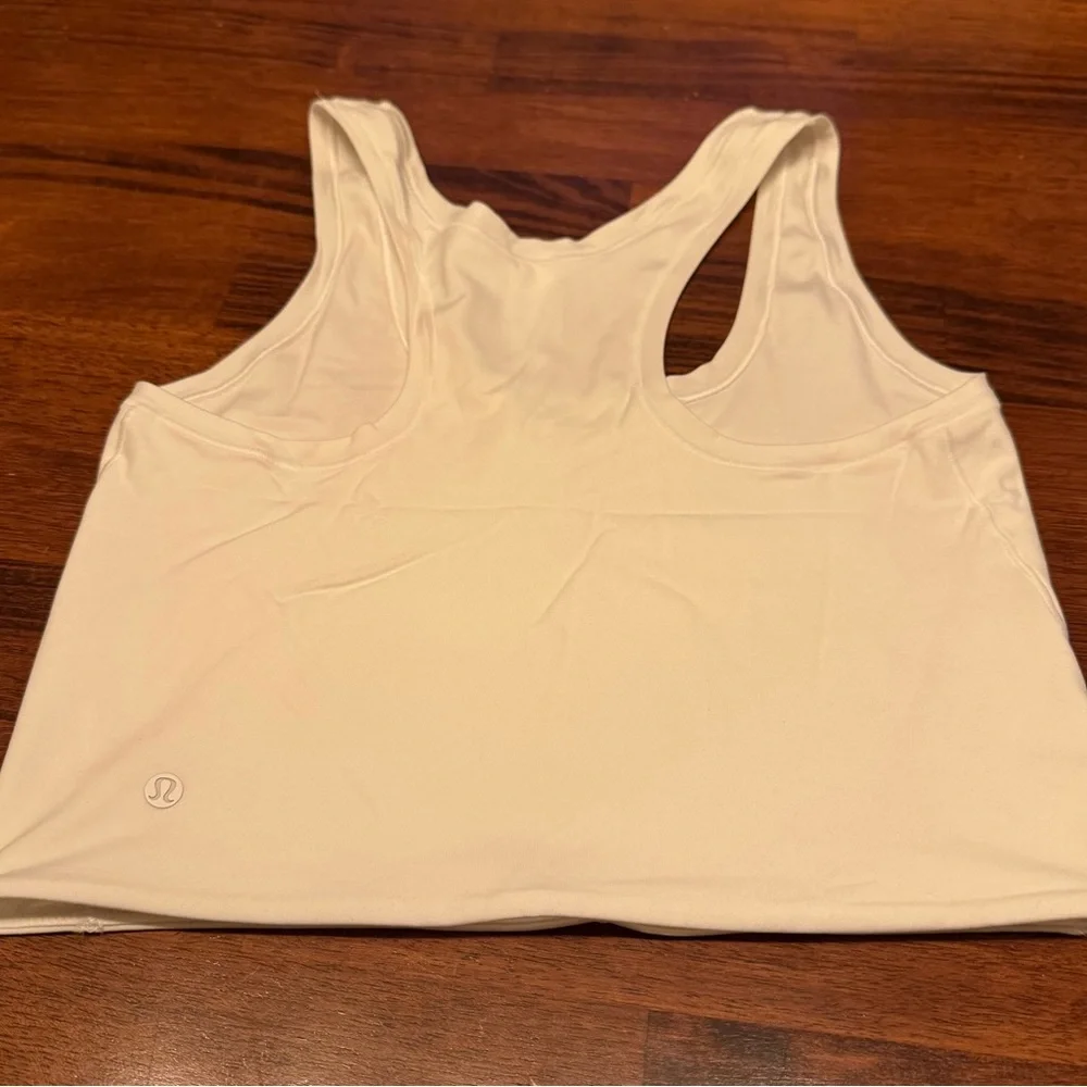 Lululemon Wundermost Ultra-Soft Nulu Scoop-Neck Cropped Tank Top - Picture 4 of 5